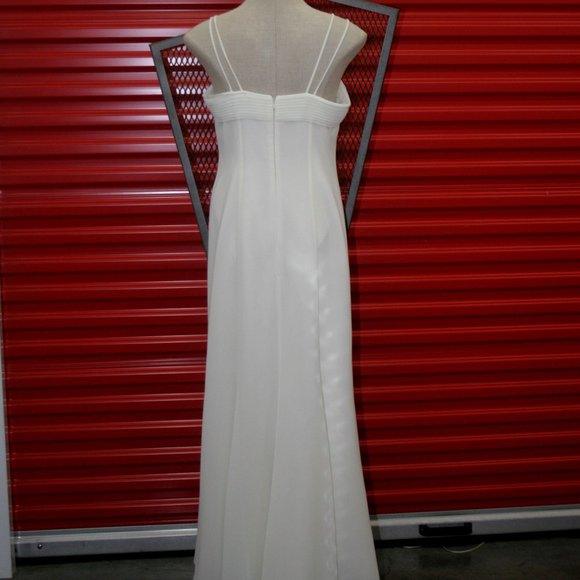 Alfred Sung Ivory Formal or Bridal Gown - Picture 4 of 8